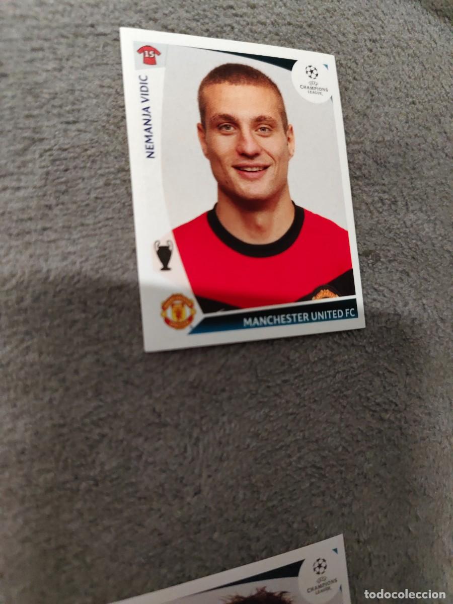 Cromos de f&uacute;tbol: 78 CHAMPIONS LEAGUE 09 10 PANINI NEMANJA VIDIC MANCHESTER UNITED FC 2009 2010 UCL AAA