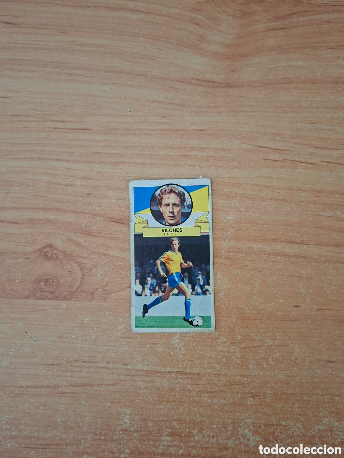 Cromos de Futebol: Este 85 86 vilches cadiz baja despegado ver fotos