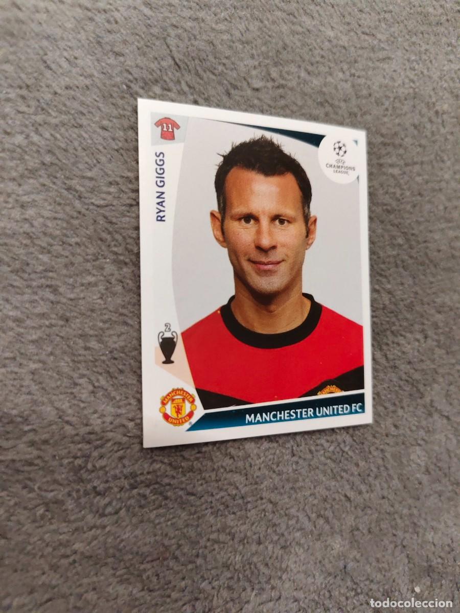 Cromos de f&uacute;tbol: 81 CHAMPIONS LEAGUE 09 10 PANINI RYAN GIGGS MANCHESTER UNITED FC 2009 2010 UCL AAA