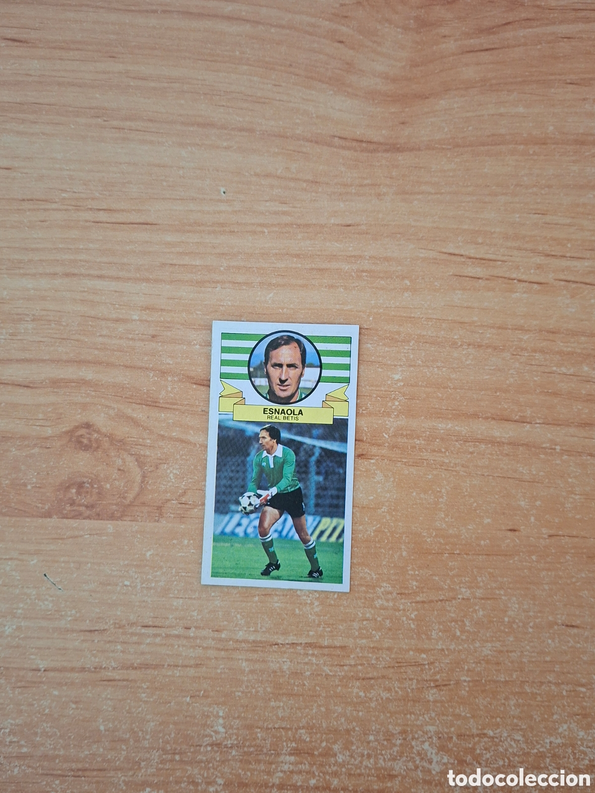 Cromos de Futebol: Este 85 86 esnaola betis baja despegado ver fotos