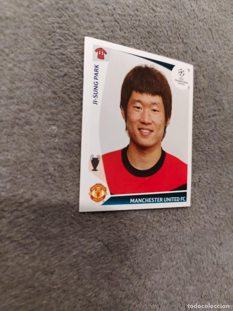 Cromos de f&uacute;tbol: 82 CHAMPIONS LEAGUE 09 10 PANINI JI-SUNG PARK MANCHESTER UNITED FC 2009 2010 UCL AAA