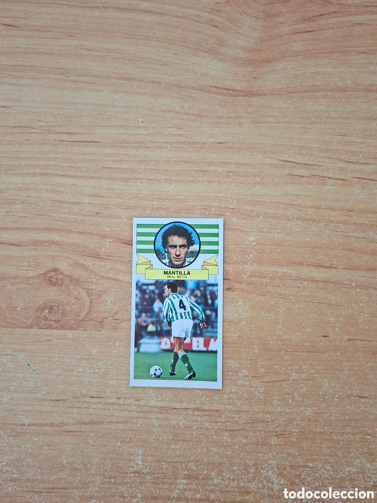 Cromos de Futebol: Este 85 86 mantilla betis baja despegado ver fotos