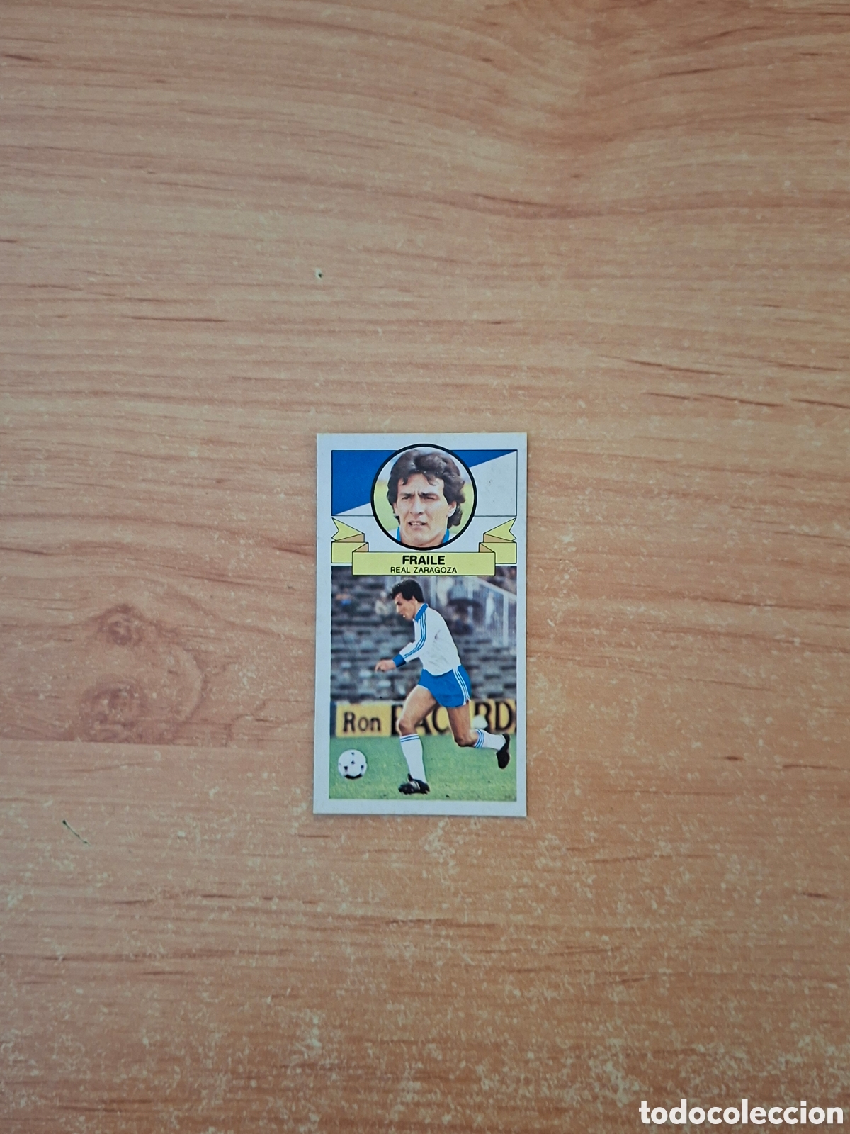 Cromos de Futebol: Este 85 86 fraile Zaragoza coloca despegado ver fotos