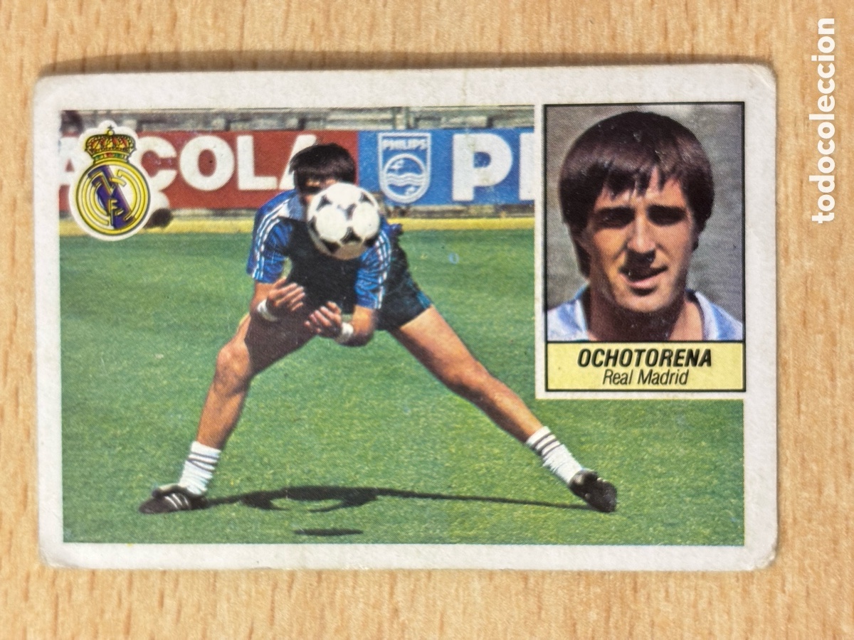 Fu&szlig;ball-Sticker: Ochotorena Fichaje 32 Real Madrid Ediciones Este 84-85 1984-1985 sin pegar