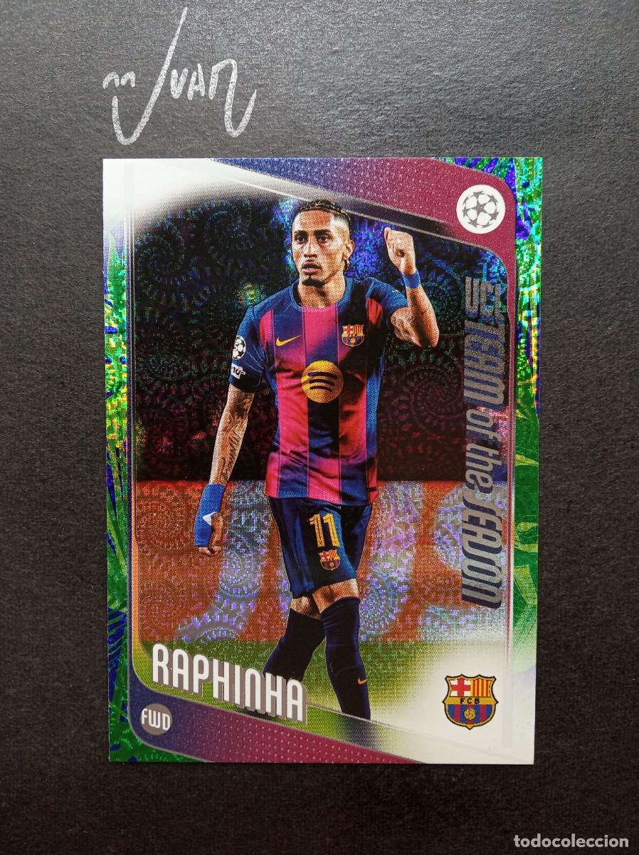 Cartes &agrave; collectionner de Football: 97 TEAM SEASON RAPHINHA FC BARCELONA BRASIL ⚽ TOPPS &reg; UCC FLAGSHIP CARNAVAL EDITION 2025 2026 25 26