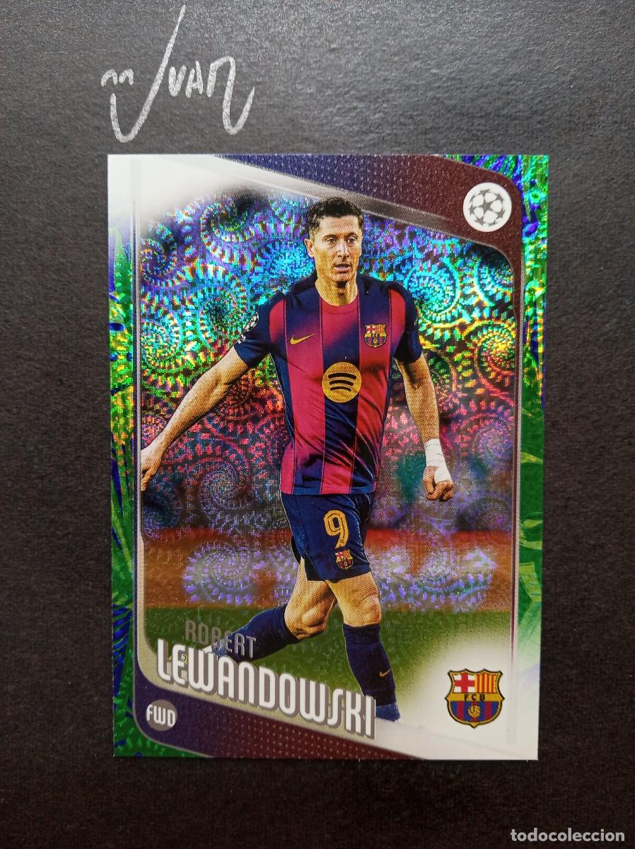 Fu&szlig;ball-Sticker: N&ordm; 54 LEWANDOWSKI FC BARCELONA POLONIA ⚽ TOPPS &reg; UCC FLAGSHIP CARNAVAL EDITION 2025 2026 25 26