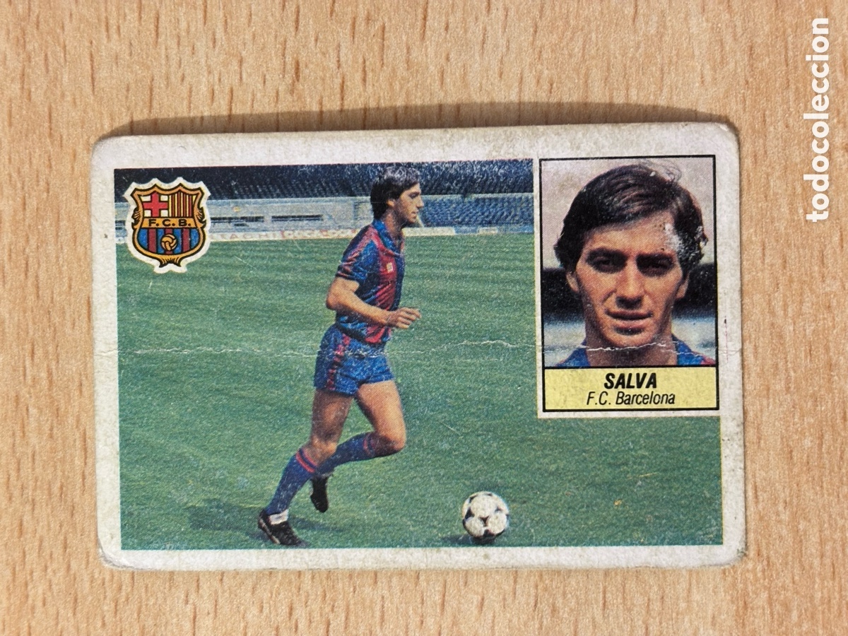 Cartes &agrave; collectionner de Football: Salva Coloca FC Barcelona Ediciones Este 84-85 1984-1985 sin pegar ver fotos