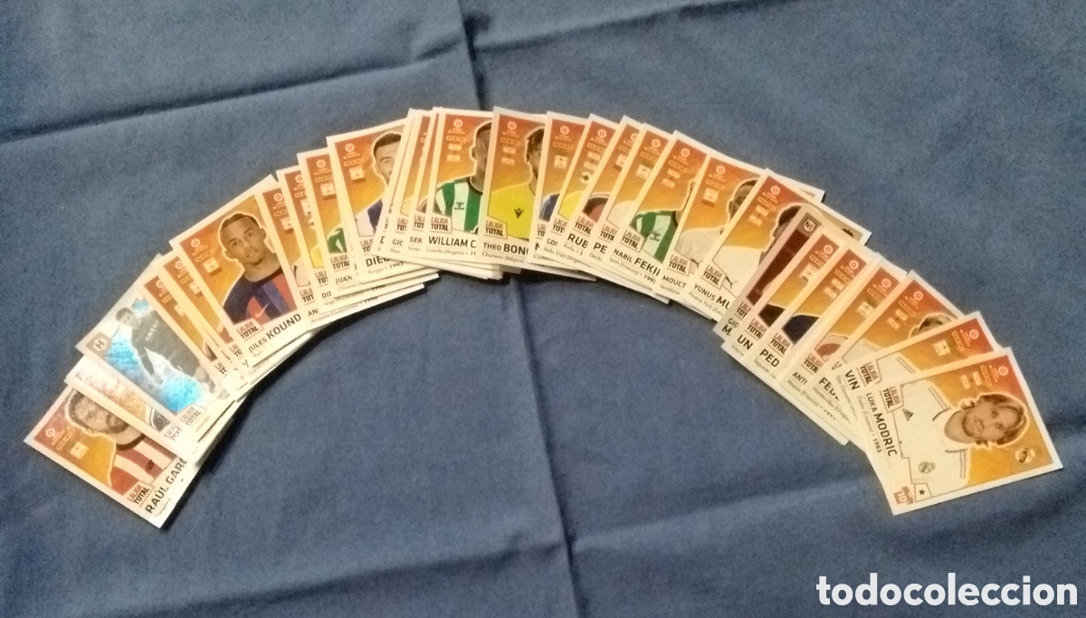 Cromos de Futebol: 40 cromos La liga Total 2022-23