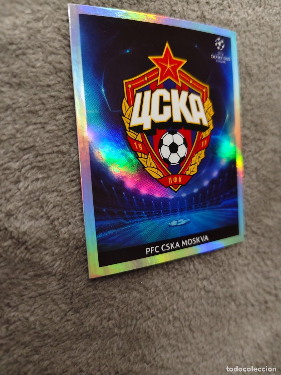 Cromos de Futebol: 90 CHAMPIONS LEAGUE 09 10 PANINI ESCUDO LOGO PFC CSKA MOSKVA 2009 2010 UCL AAA