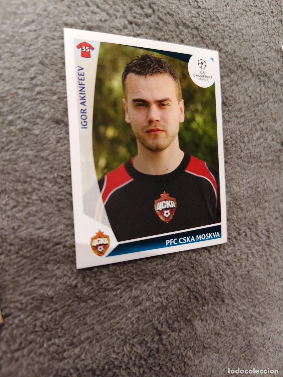 Cromos de Futebol: 91 CHAMPIONS LEAGUE 09 10 PANINI IGOR AKINFEEV PFC CSKA MOSKVA 2009 2010 UCL AAA