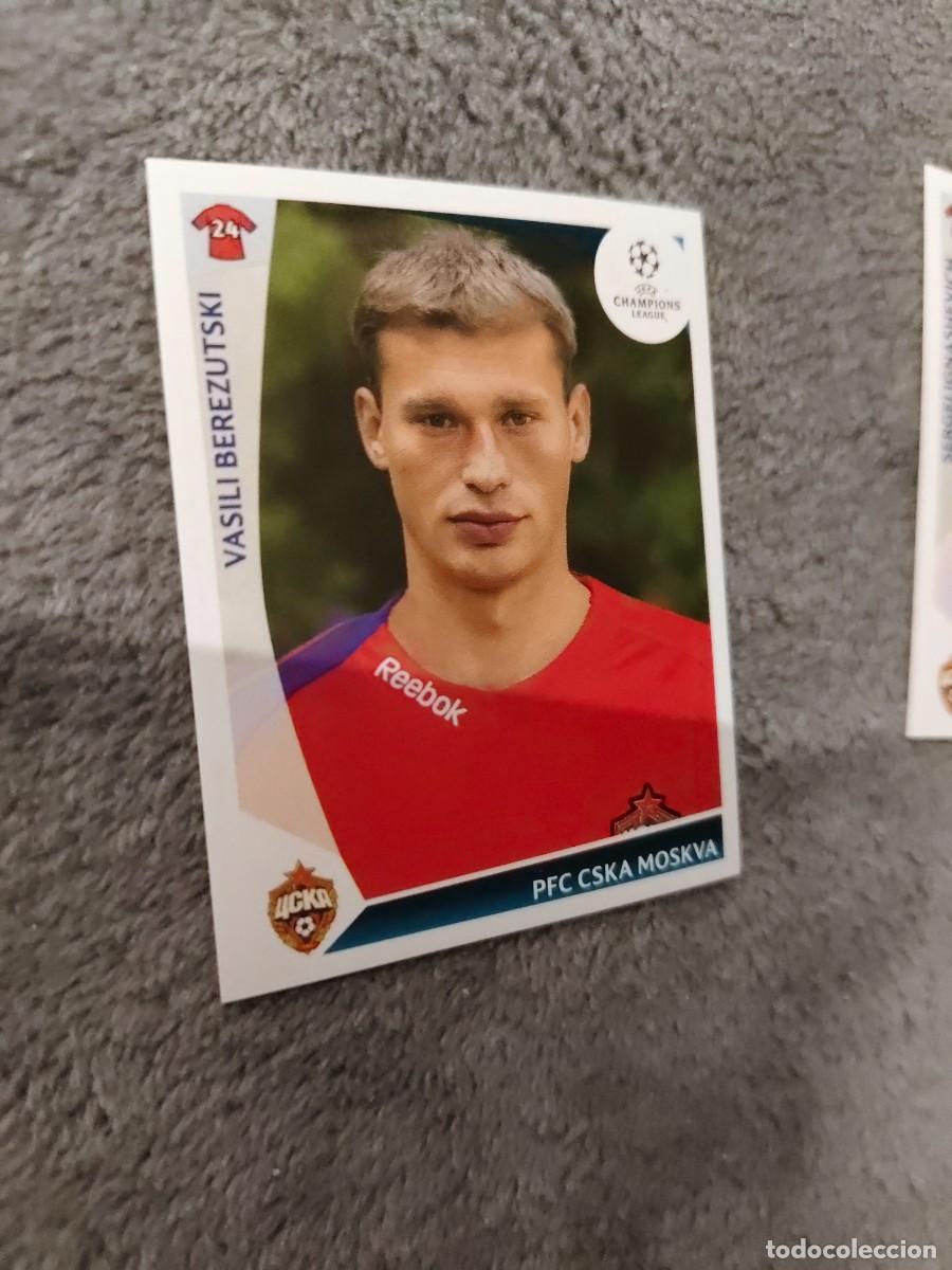 Cromos de Futebol: 93 CHAMPIONS LEAGUE 09 10 PANINI VASILI BEREZUTSKI PFC CSKA MOSKVA 2009 2010 UCL AAA