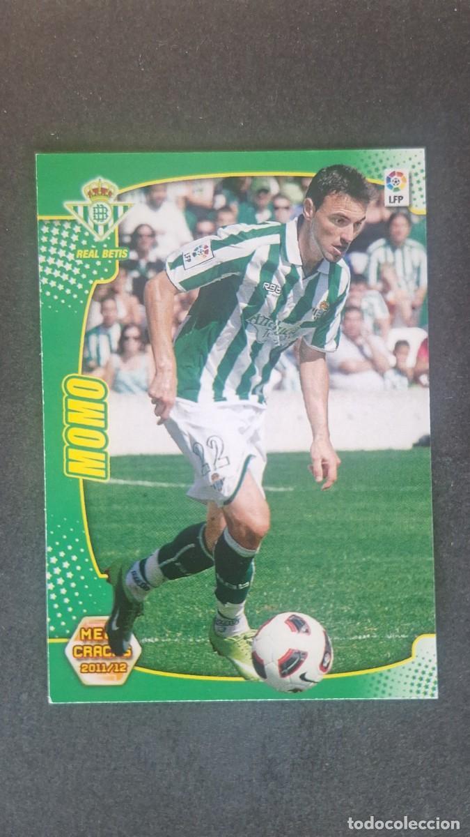 Cromos de Futebol: L2 MOMO REAL BETIS BALOMPIE 67 BIS PANINI MEGACRACKS 2011 2012 11 12
