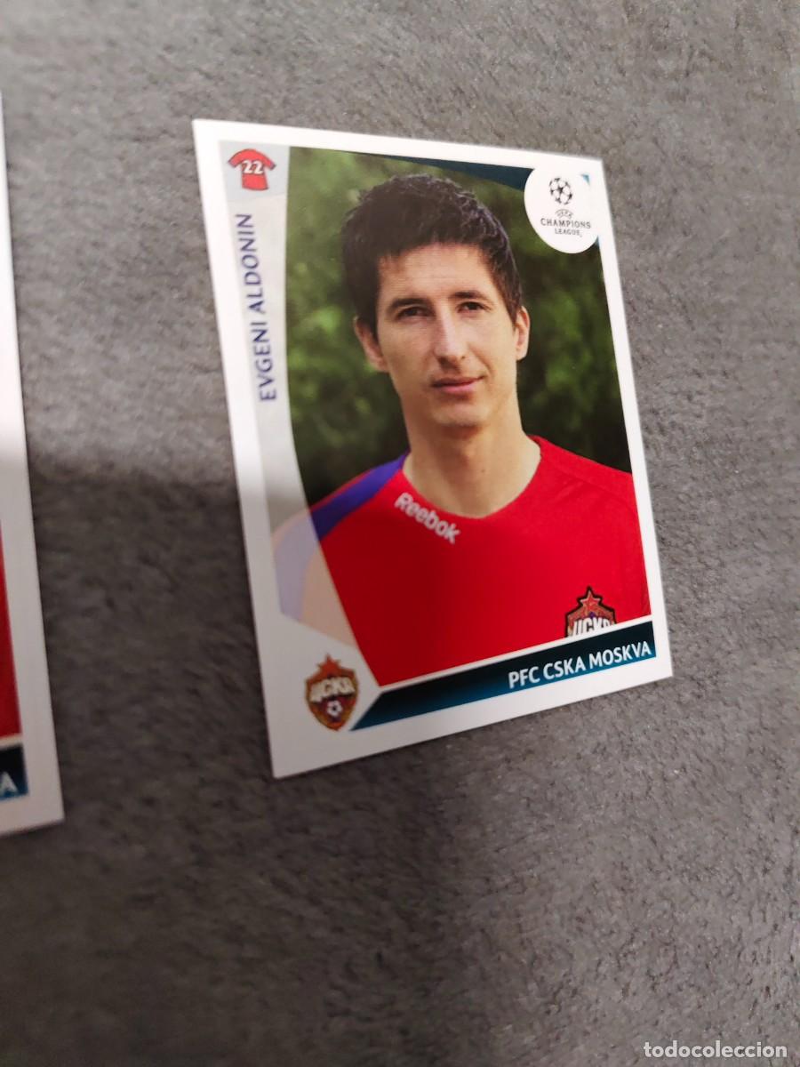 Cromos de Futebol: 99 CHAMPIONS LEAGUE 09 10 PANINI EVGENI ALDONIN PFC CSKA MOSKVA 2009 2010 UCL AAA