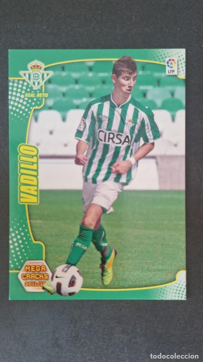 Cromos de Futebol: L2 VADILLO REAL BETIS BALOMPIE 68 BIS PANINI MEGACRACKS 2011 2012 11 12
