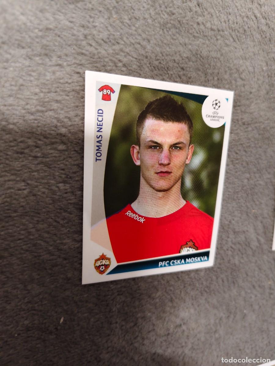 Cromos de Futebol: 105 CHAMPIONS LEAGUE 09 10 PANINI TOMAS NECID PFC CSKA MOSKVA 2009 2010 UCL AAA