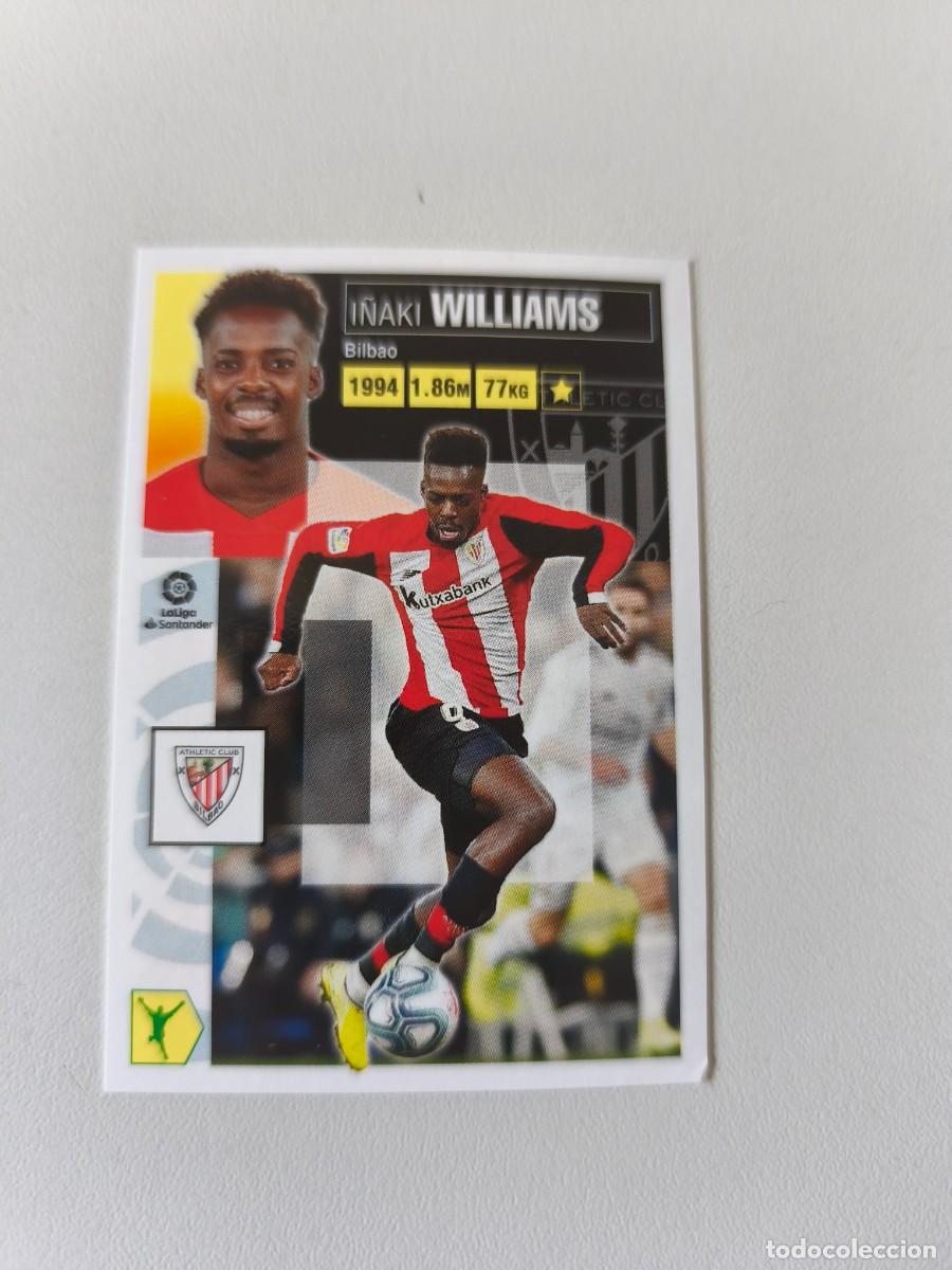 Fu&szlig;ball-Sticker: LIGA ESTE 2020 2021 20 21 PANINI I&Ntilde;AKI WILLIAMS 17 ATHLETIC CLUB ALBMESTE1