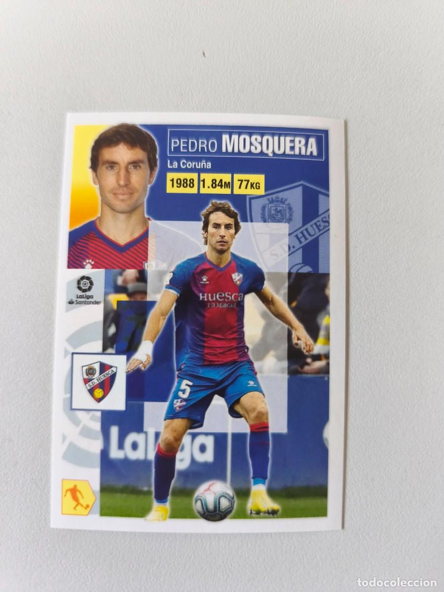 Cromos de f&uacute;tbol: LIGA ESTE 2020 2021 20 21 PANINI PEDRO MOSQUERA 11 SD HUESCA ALBMESTE1
