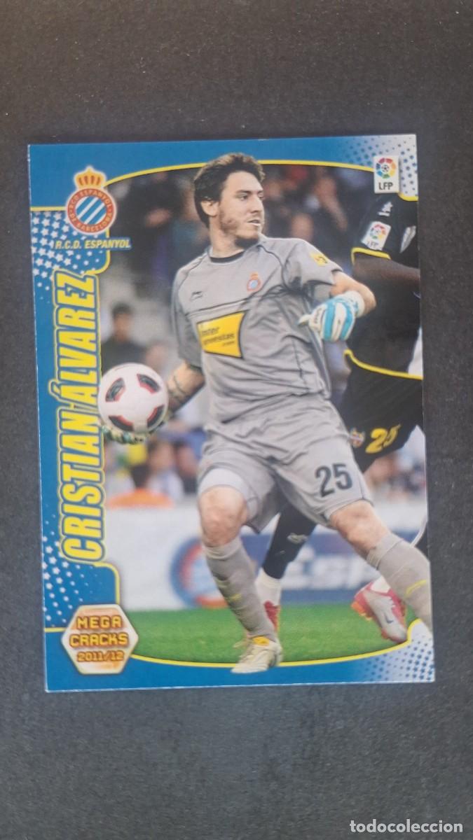 Cromos de f&uacute;tbol: L2 CRISTIAN ALVAREZ R. C. D. ESPA&Ntilde;OL 74 BIS PANINI MEGACRACKS 2011 2012 11 12
