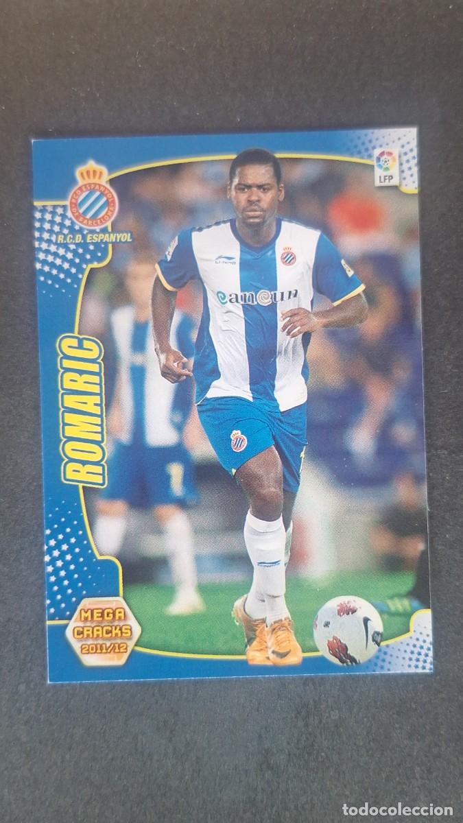 Cromos de f&uacute;tbol: L2 ROMARIC R. C. D. ESPA&Ntilde;OL 85 BIS PANINI MEGACRACKS 2011 2012 11 12