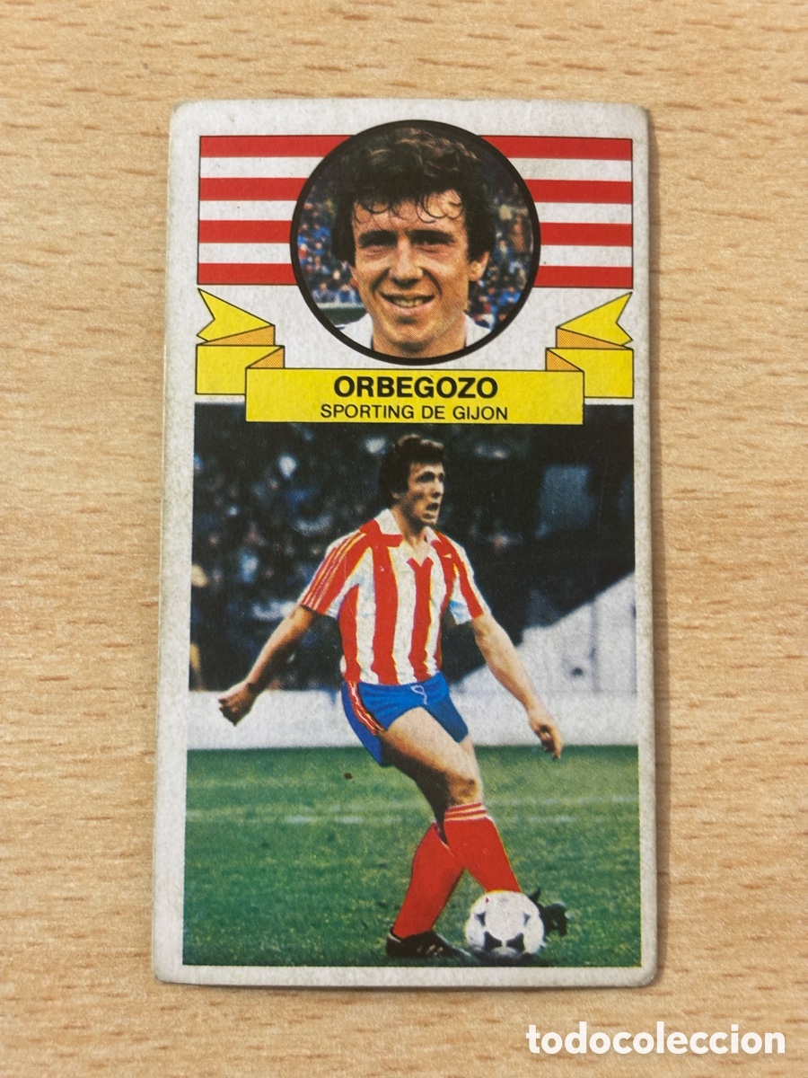 Cromos de f&uacute;tbol: Orbegozo Fichaje 35 Sporting de Gij&oacute;n Ediciones Este 85-86 1985-1986 sin pegar