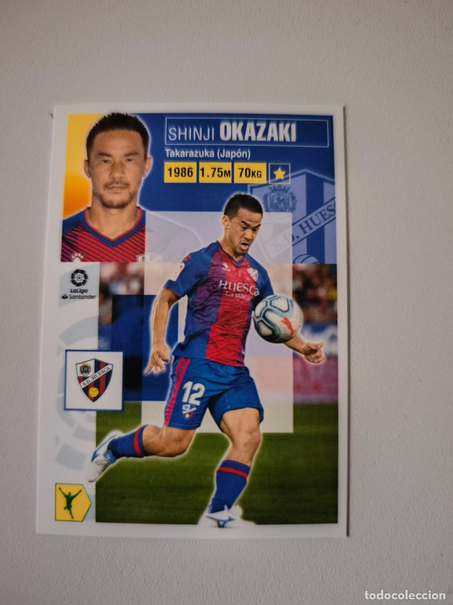 Cromos de f&uacute;tbol: LIGA ESTE 2020 2021 20 21 PANINI SHINJI OKAZAKI 16 SD HUESCA ALBMESTE1