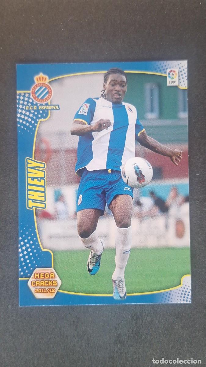 Cromos de f&uacute;tbol: L2 THIEVY R. C. D. ESPA&Ntilde;OL 87 BIS PANINI MEGACRACKS 2011 2012 11 12