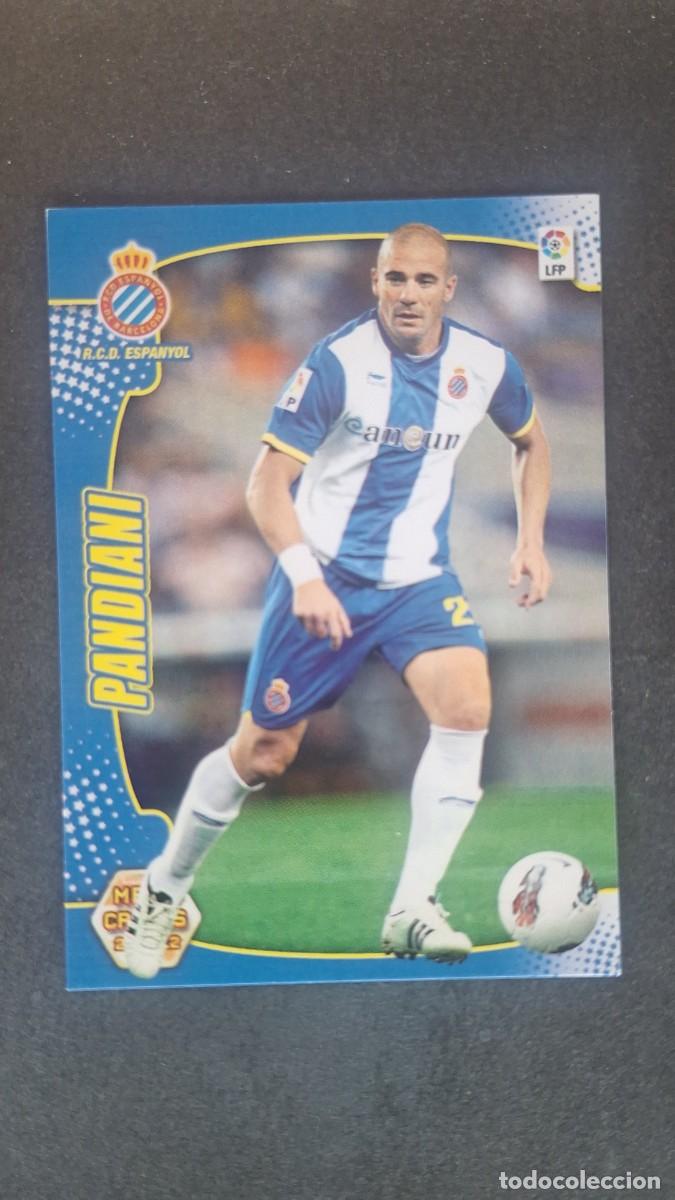Cromos de f&uacute;tbol: L2 PANDIANI R. C. D. ESPA&Ntilde;OL 89 BIS PANINI MEGACRACKS 2011 2012 11 12