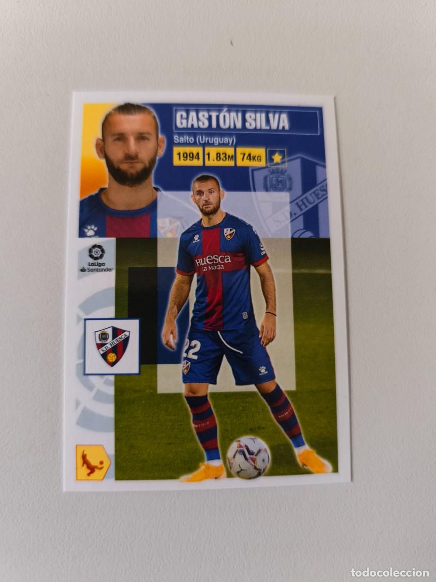 Cromos de f&uacute;tbol: LIGA ESTE 2020 2021 20 21 PANINI GASTON SILVA 5 SD HUESCA ALBMESTE1