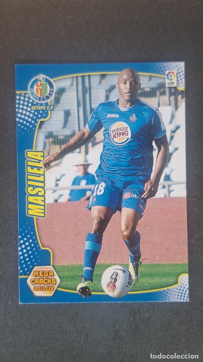 Cartes &agrave; collectionner de Football: L2 MASILELA GETAFE C. F. 98 BIS PANINI MEGACRACKS 2011 2012 11 12