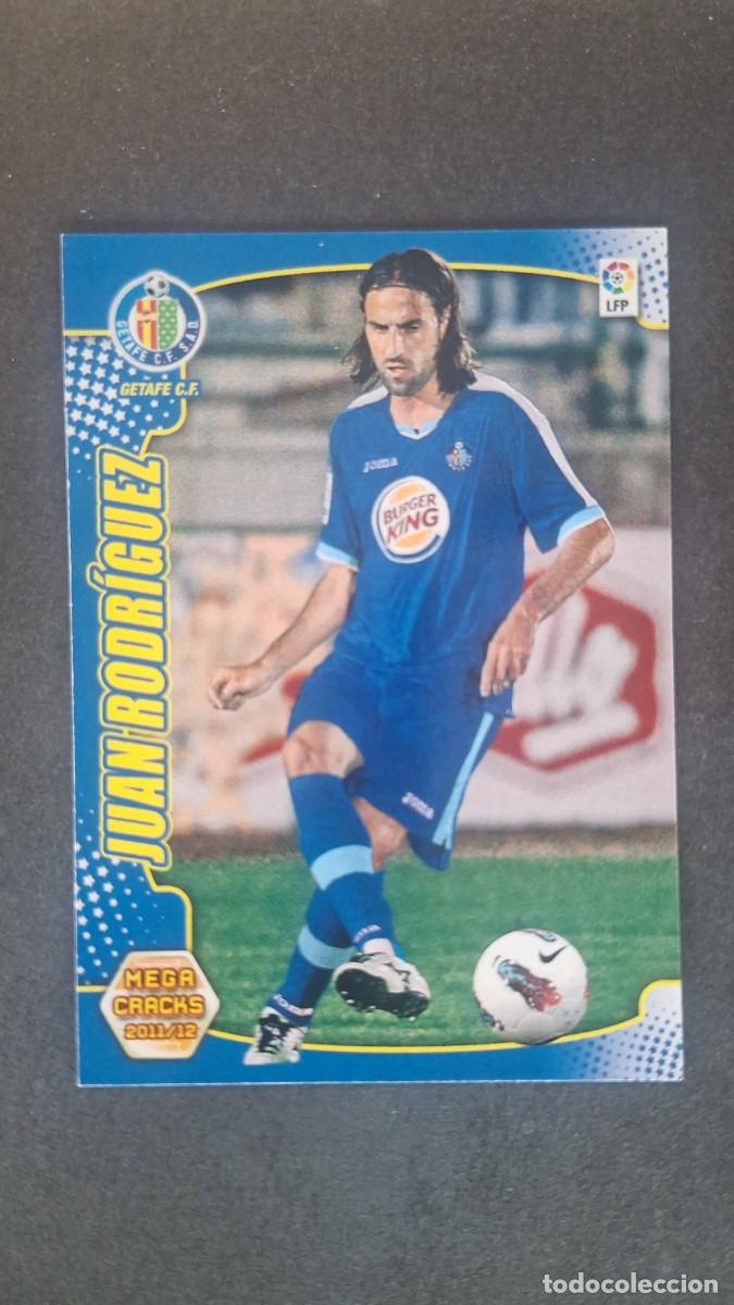 Cartes &agrave; collectionner de Football: L2 JUAN RODRIGUEZ GETAFE C. F. 102 BIS PANINI MEGACRACKS 2011 2012 11 12