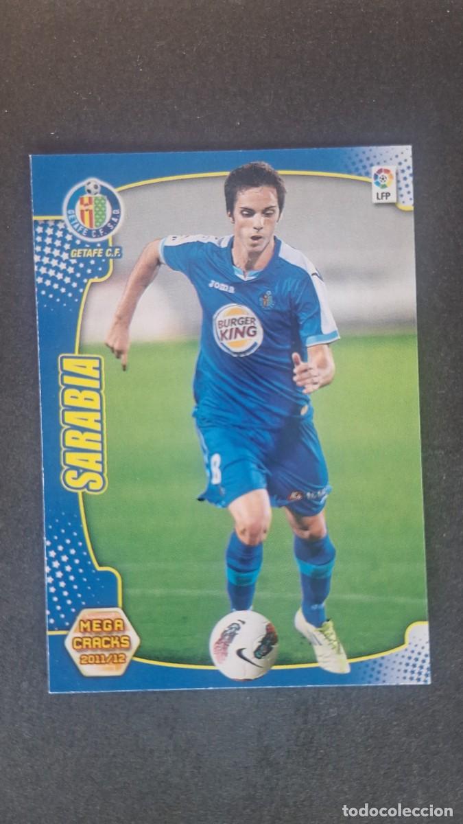 Cartes &agrave; collectionner de Football: L2 SARABIA GETAFE C. F. 106 BIS PANINI MEGACRACKS 2011 2012 11 12