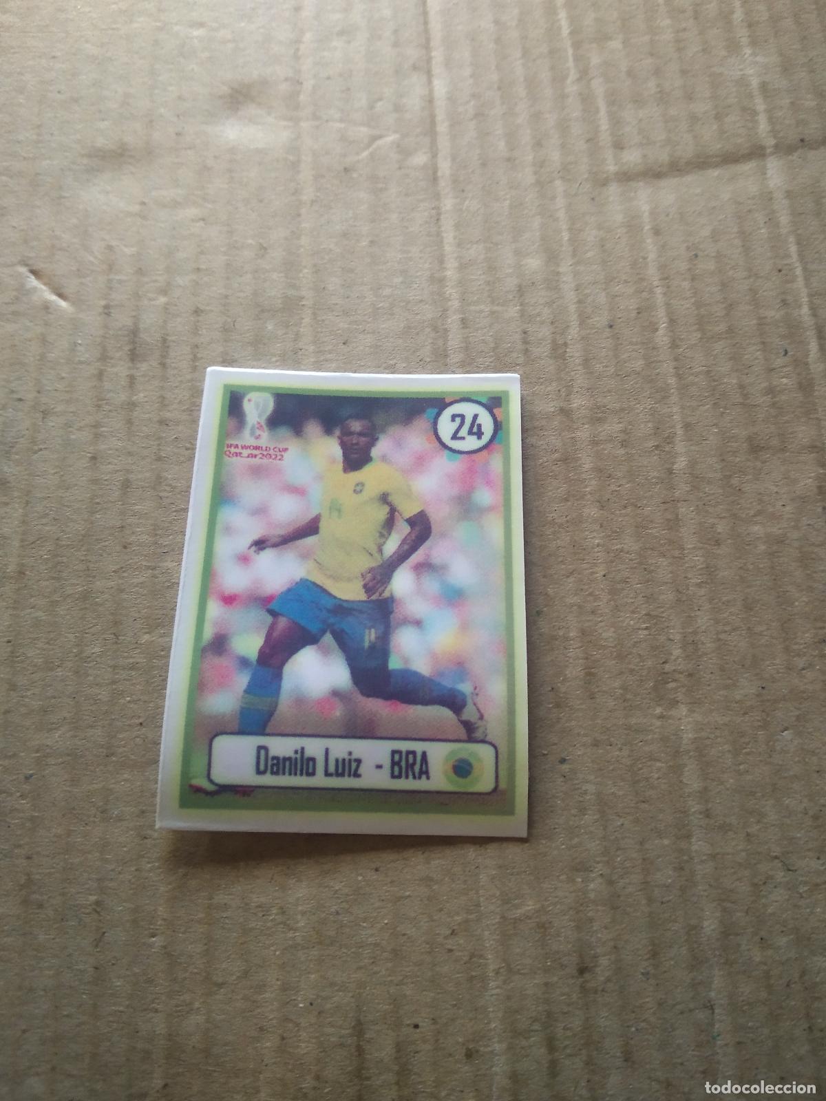 Cartes &agrave; collectionner de Football: 24 DANILO BRASIL CROMO FUTBOL MUNDIAL 2022 WORLD CUP EDITADO EN BRASIL