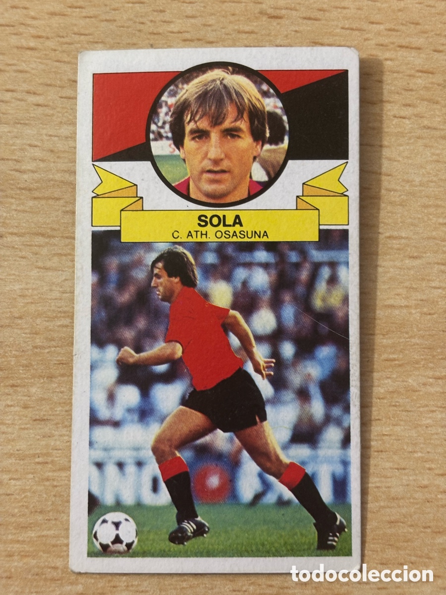 Cromos de f&uacute;tbol: Sola Fichaje 27 CA Osasuna Ediciones Este 85-86 1985-1986 sin pegar