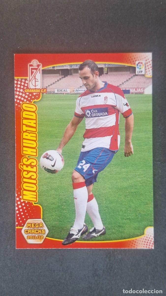 Cromos de f&uacute;tbol: L2 MOISES HURTADO GRANADA C. F. 117 BIS PANINI MEGACRACKS 2011 2012 11 12