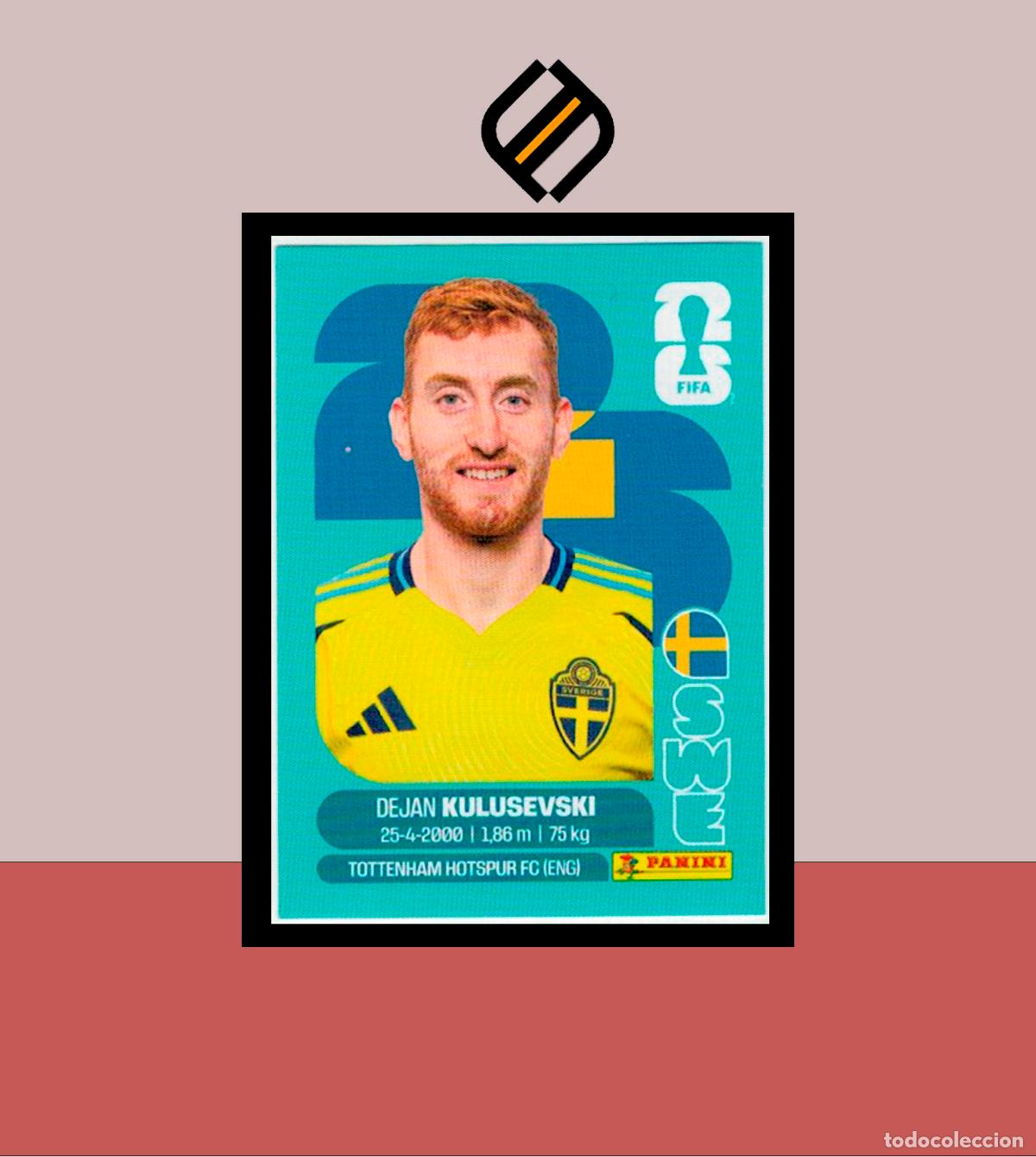 Cromos de f&uacute;tbol: PANINI FIFA CLUB WORLD CUP 2026 26 SWE 17 DEJAN KULUSEVSKI SUECIA STICKER MUNDIAL MEX CAN USA LIGA
