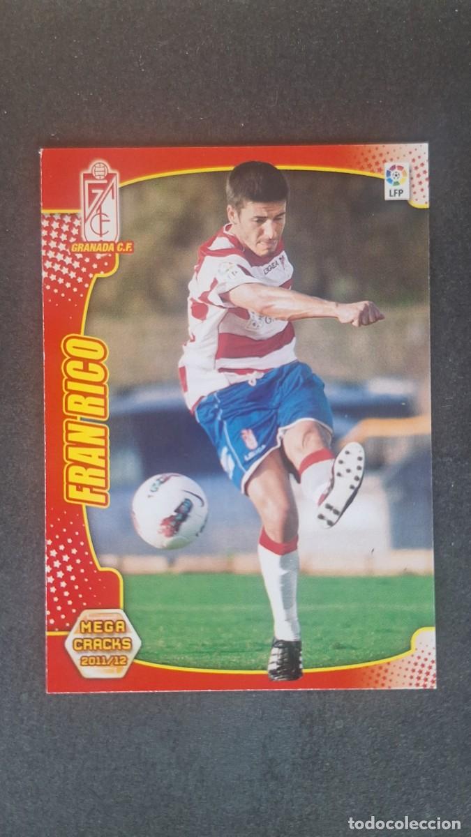 Cromos de f&uacute;tbol: L2 FRAN RICO GRANADA C. F. 121 BIS PANINI MEGACRACKS 2011 2012 11 12