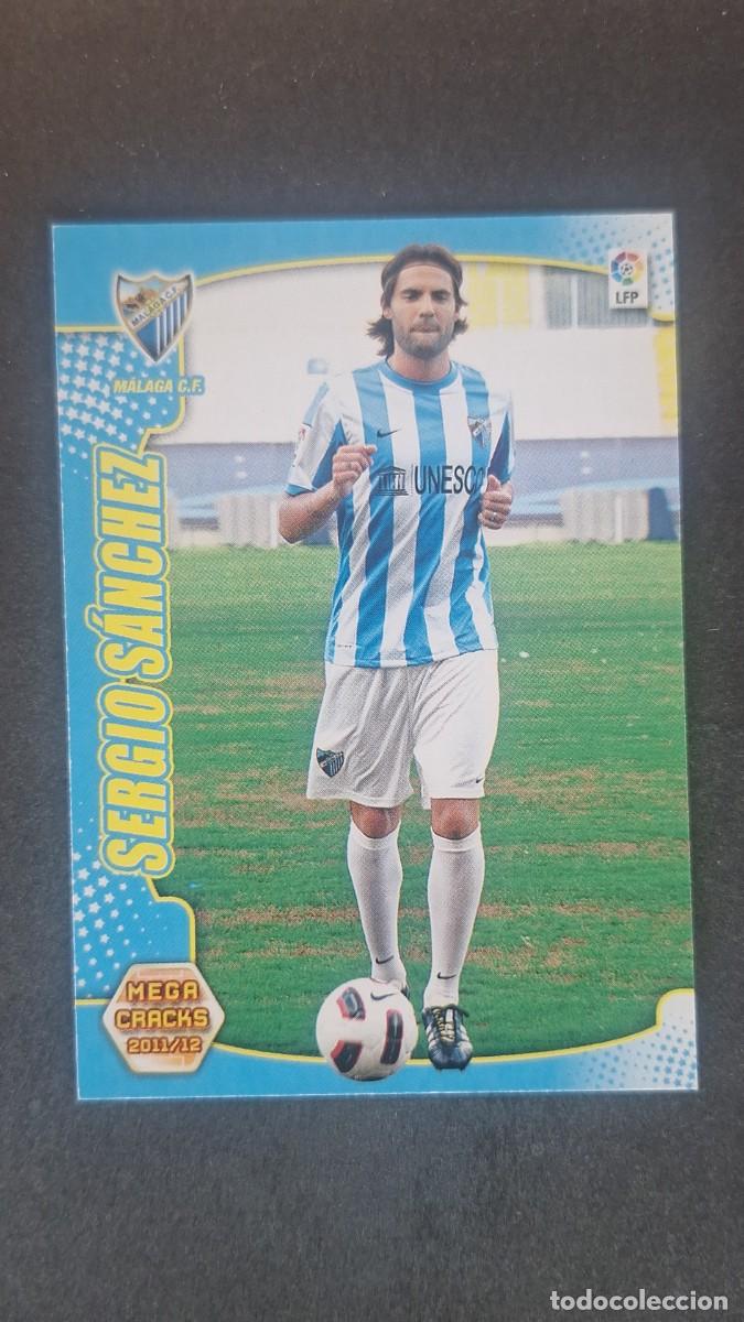 Cromos de f&uacute;tbol: L2 SERGIO SANCHEZ MALAGA C. F. 168 BIS PANINI MEGACRACKS 2011 2012 11 12
