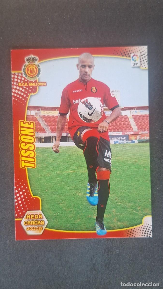 Cromos de f&uacute;tbol: L2 TISSONE R. C. D. MALLORCA 191 BIS PANINI MEGACRACKS 2011 2012 11 12