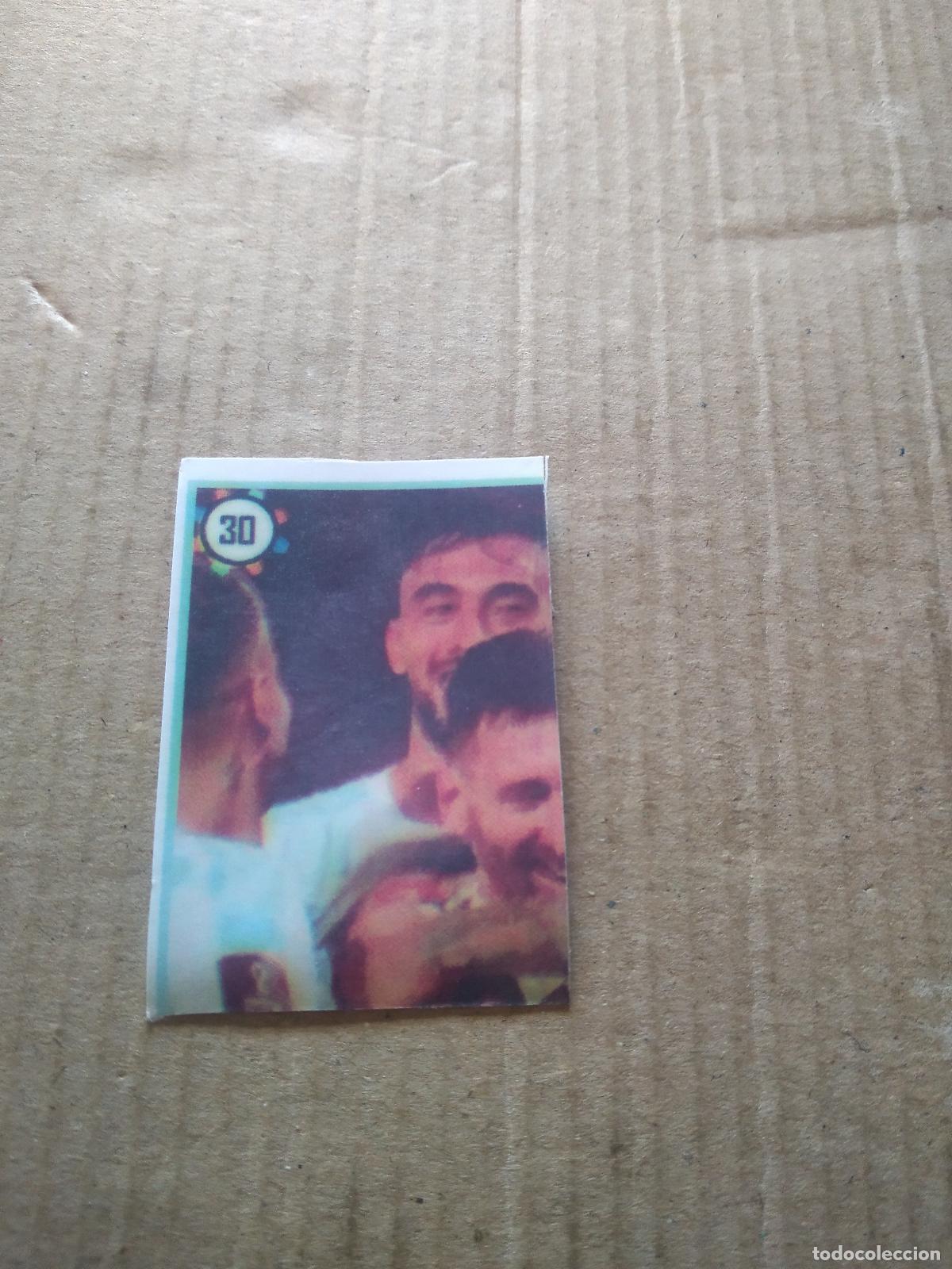 Cromos de f&uacute;tbol: 30 MESSI ARGENTINA CROMO FUTBOL MUNDIAL 2022 WORLD CUP EDITADO EN BRASIL