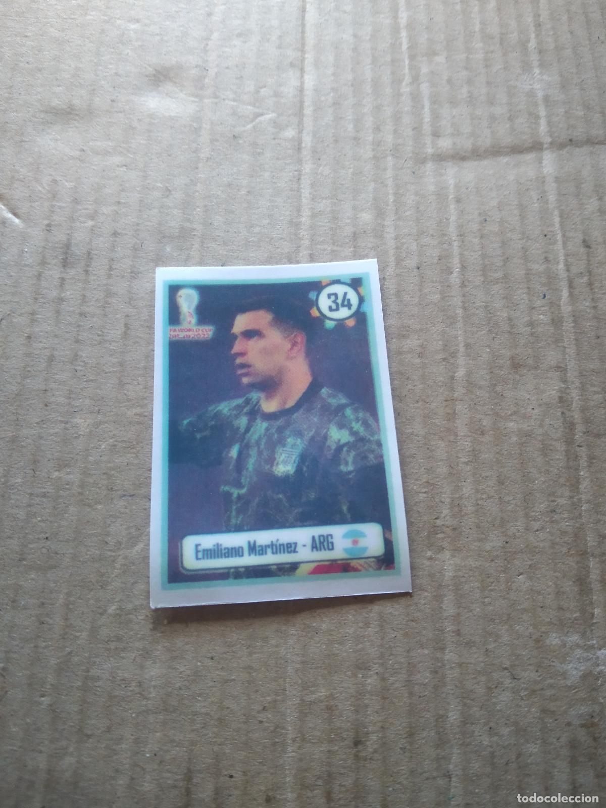 Cromos de f&uacute;tbol: 34 EMILIANO MARTINEZ ARGENTINA CROMO FUTBOL MUNDIAL 2022 WORLD CUP EDITADO EN BRASIL