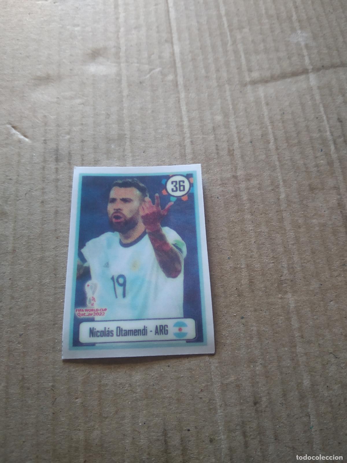 Cromos de f&uacute;tbol: 36 OTAMENDI ARGENTINA CROMO FUTBOL MUNDIAL 2022 WORLD CUP EDITADO EN BRASIL