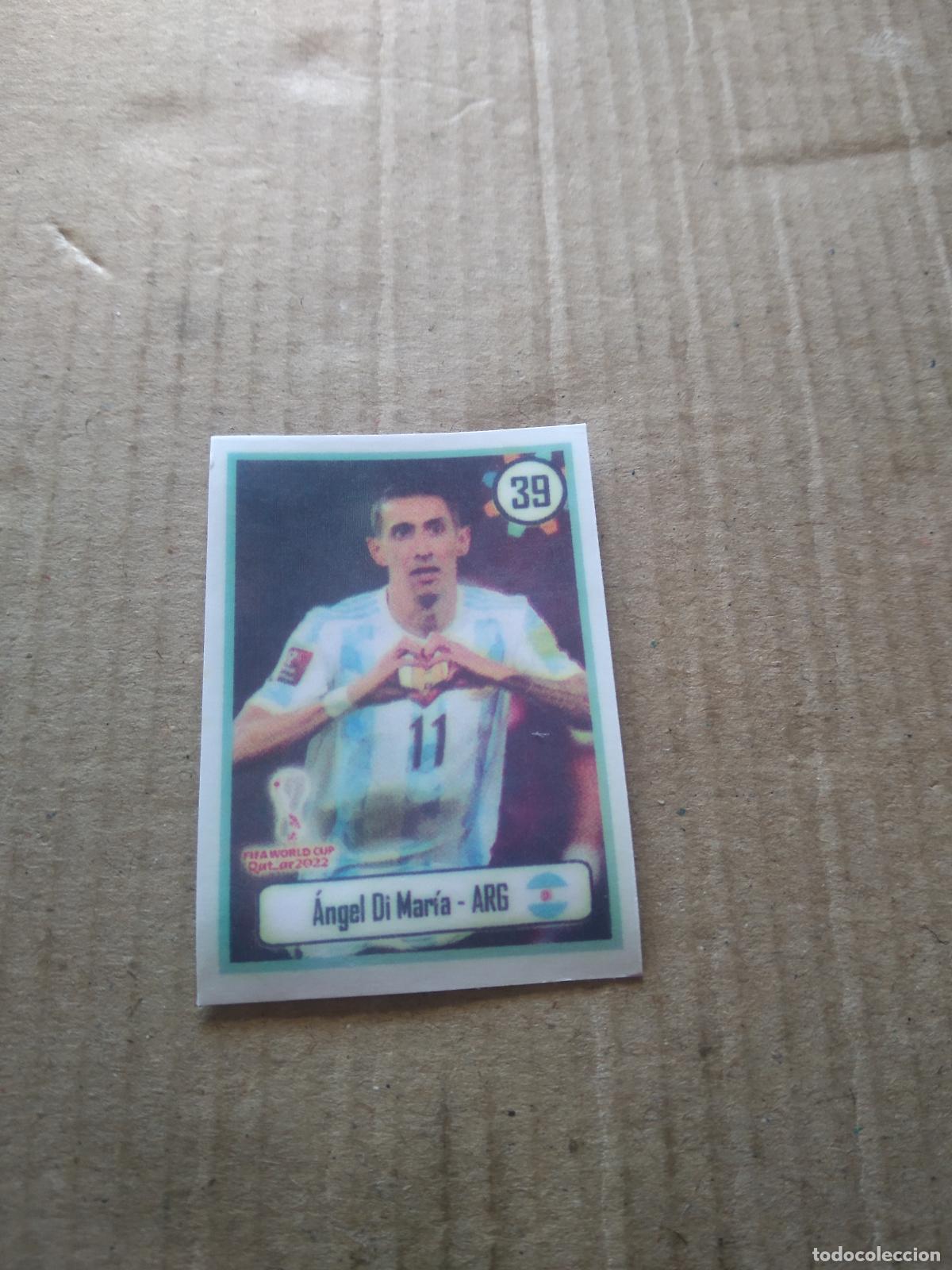 Cromos de f&uacute;tbol: 39 DI MARIA ARGENTINA CROMO FUTBOL MUNDIAL 2022 WORLD CUP EDITADO EN BRASIL