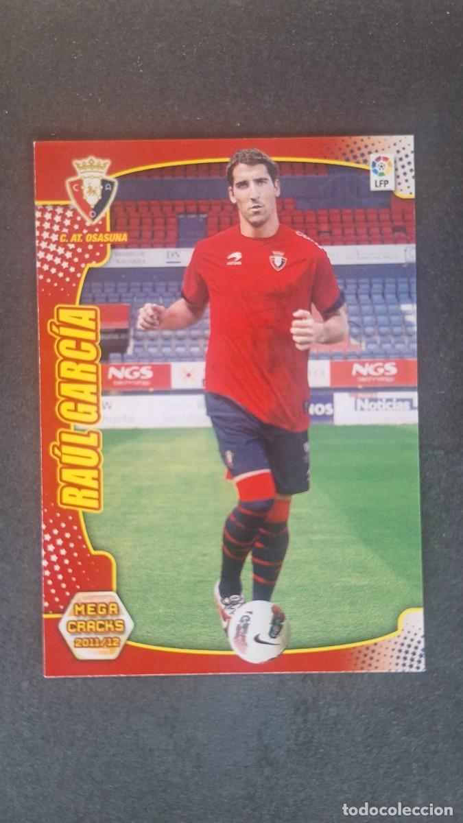 Cromos de f&uacute;tbol: L2 RAUL GARCIA C. A. OSASUNA 209 BIS PANINI MEGACRACKS 2011 2012 11 12