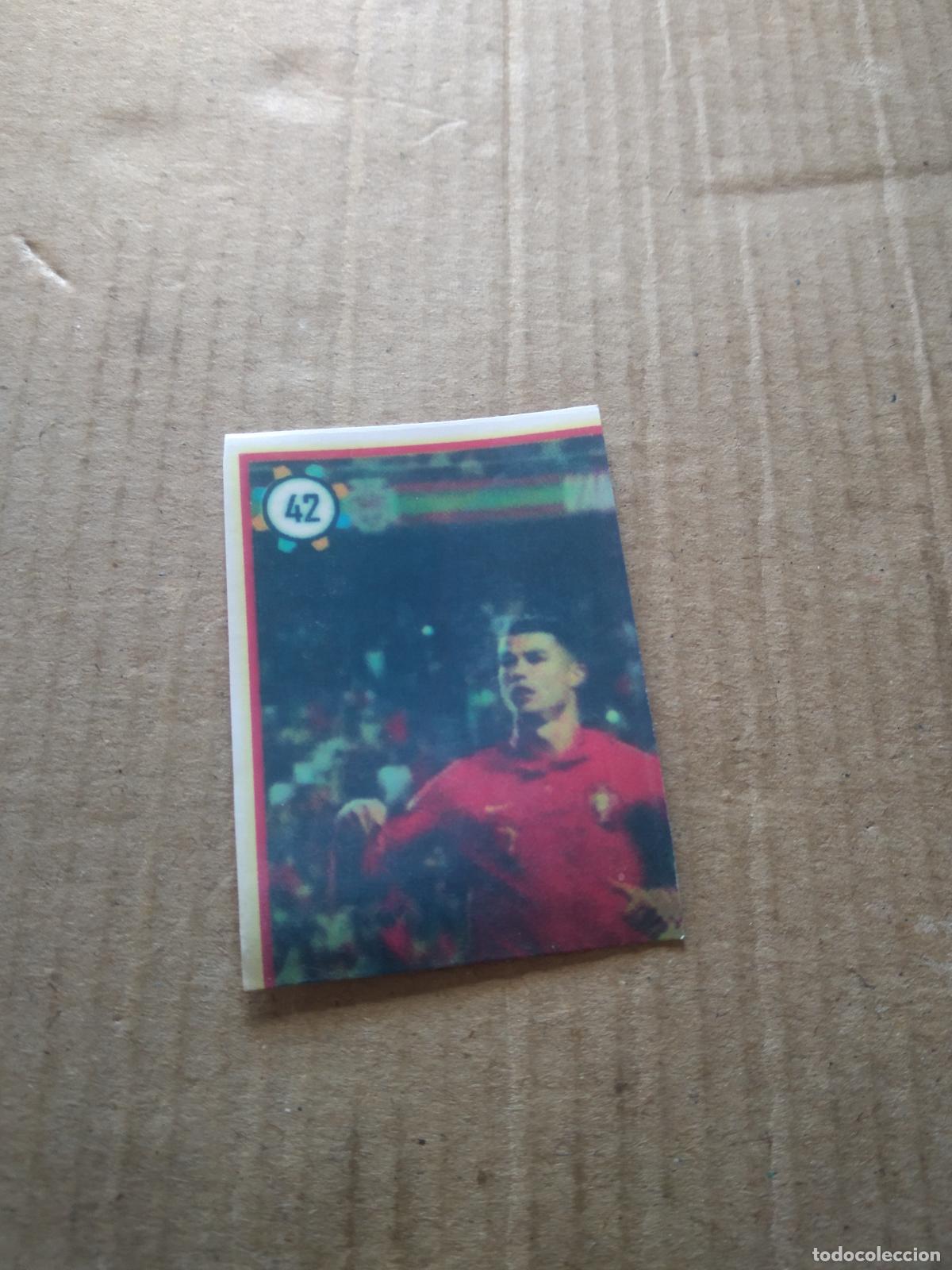 Cromos de f&uacute;tbol: 42 CRISTIANO RONALDO PORTUGAL CROMO FUTBOL MUNDIAL 2022 WORLD CUP EDITADO EN BRASIL