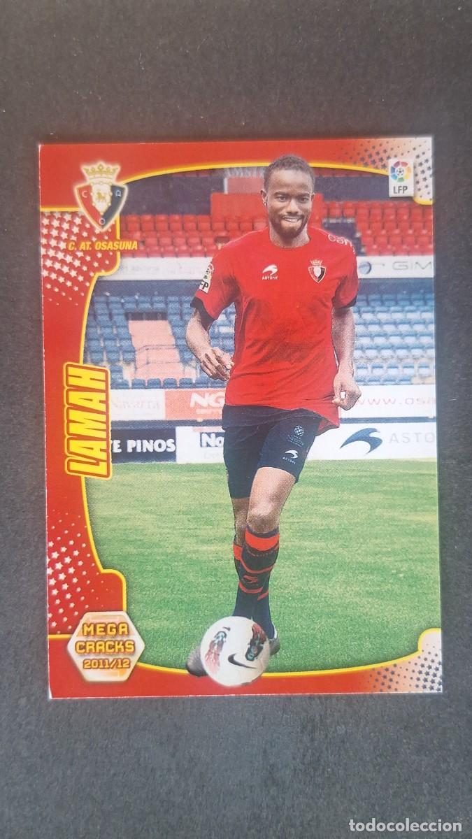 Cromos de f&uacute;tbol: L2 LAMAH C. A. OSASUNA 212 BIS PANINI MEGACRACKS 2011 2012 11 12