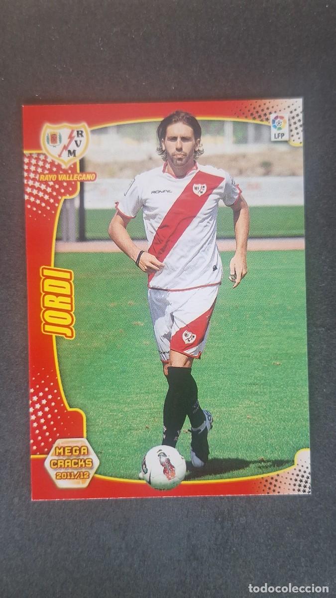 Cromos de f&uacute;tbol: L2 JORDI RAYO VALLECANO 241 BIS PANINI MEGACRACKS 2011 2012 11 12