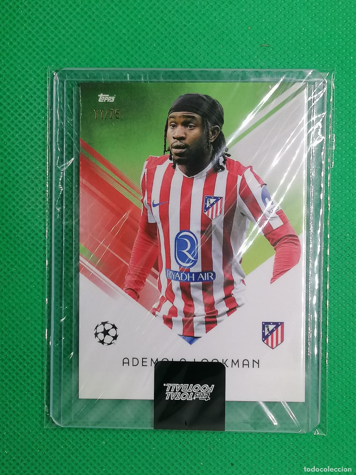Cromos de f&uacute;tbol: ADEMOLA LOOKMAN ATLETICO DE MADRID /75 ⚽ TTF TOPPS TOTAL FOOTBALL 25 26 2025 2026 ⚽
