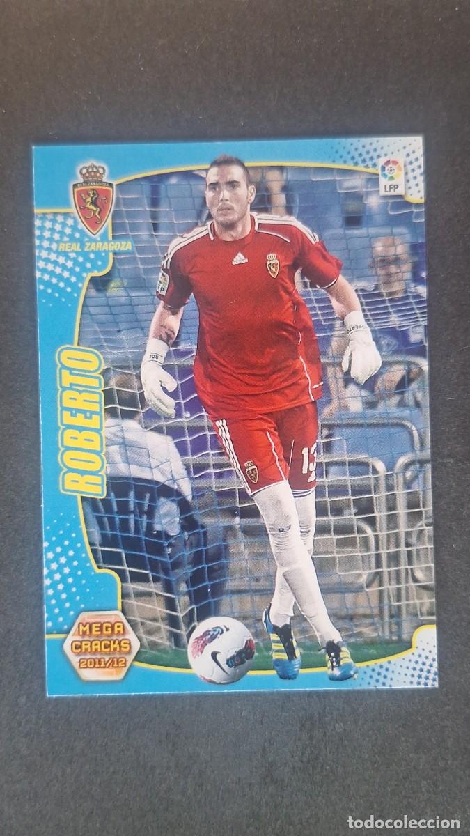 Fu&szlig;ball-Sticker: L2 ROBERTO REAL ZARAGOZA 344 BIS PANINI MEGACRACKS 2011 2012 11 12