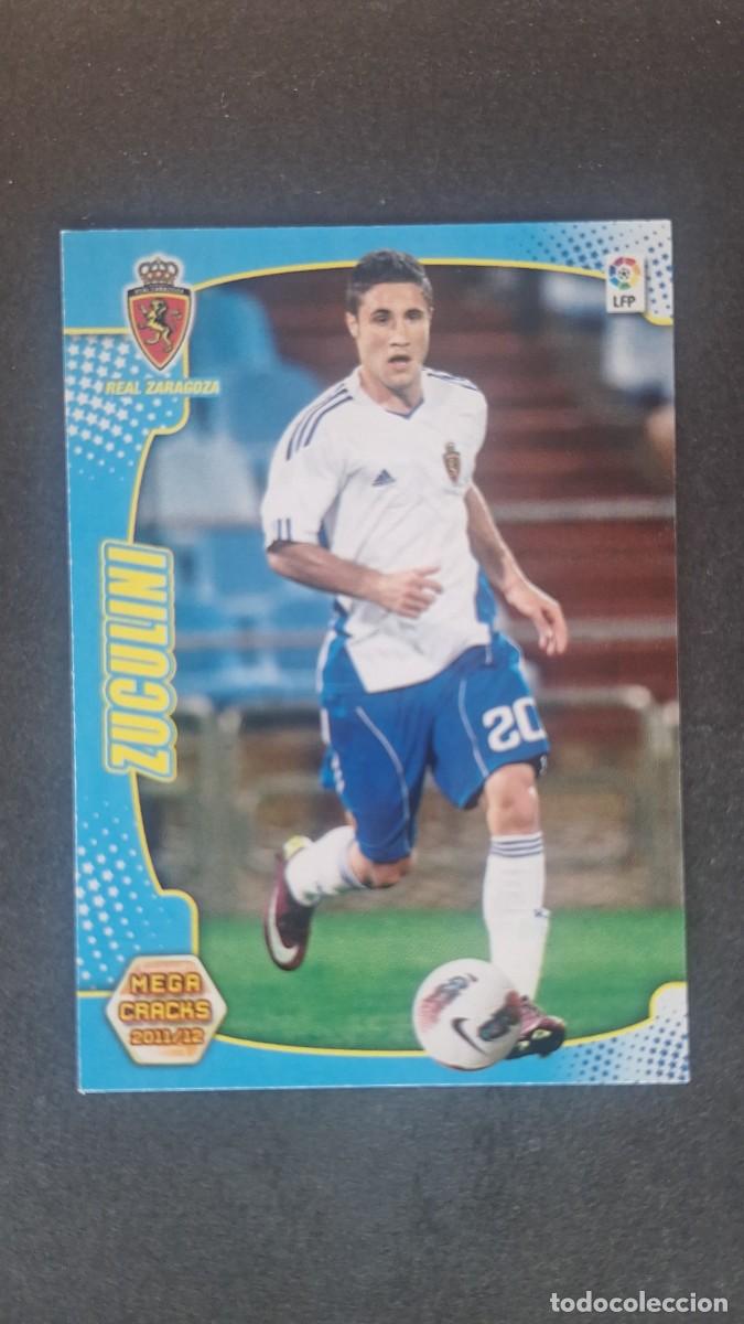 Cromos de f&uacute;tbol: L2 ZUCULINI REAL ZARAGOZA 351 BIS PANINI MEGACRACKS 2011 2012 11 12