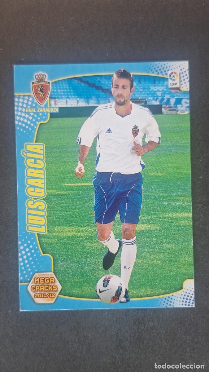 Cromos de f&uacute;tbol: L2 LUIS GARCIA REAL ZARAGOZA 359 BIS PANINI MEGACRACKS 2011 2012 11 12